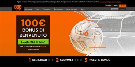 Codice promozionale 888sport 2023: all’apertura conto.